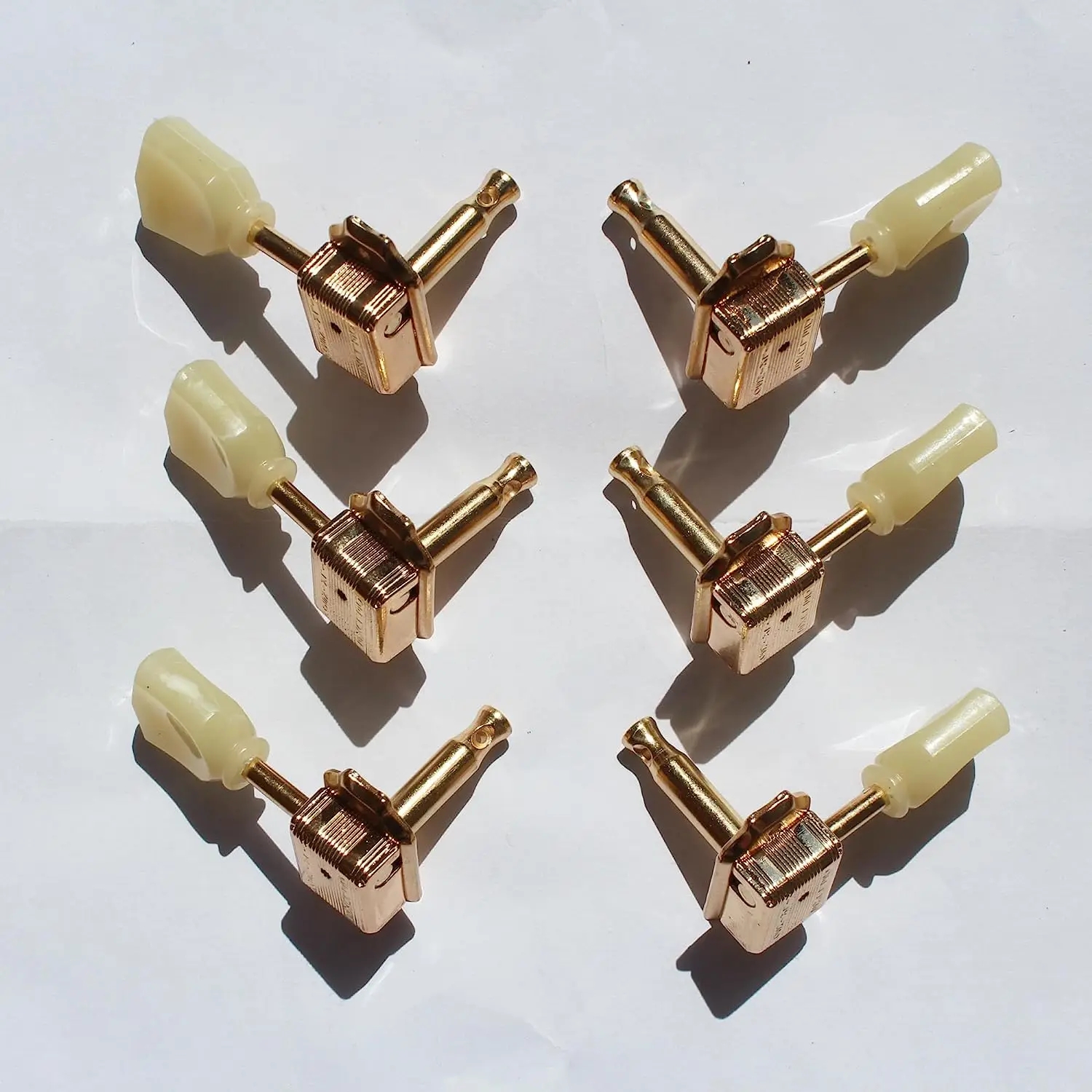 Wilkinson Guitar Locking Tuners One Set 3Lx3R Lock String Tuning Key for Electric Guitars 