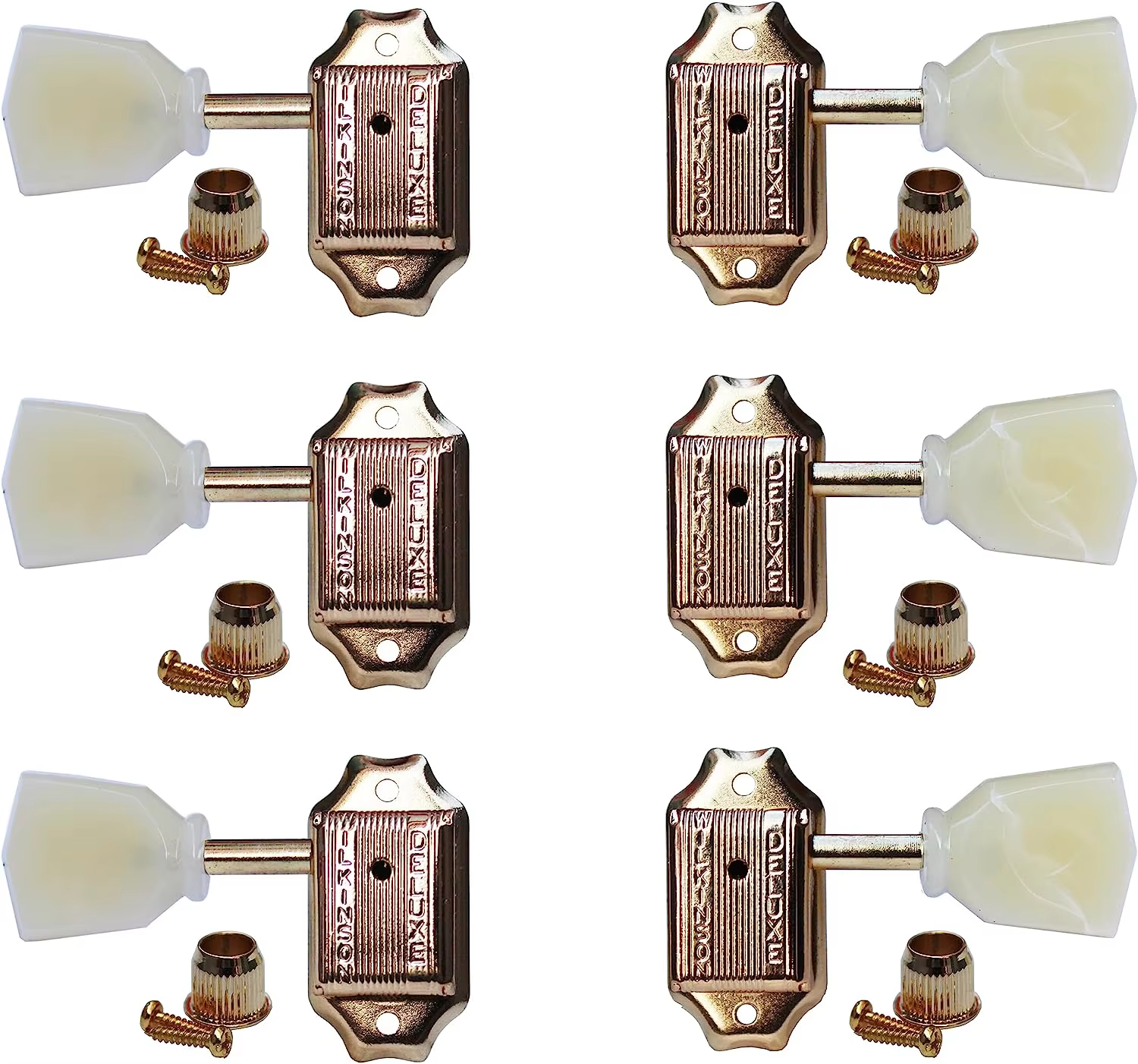 Wilkinson Guitar Locking Tuners One Set 3Lx3R Lock String Tuning Key for Electric Guitars 