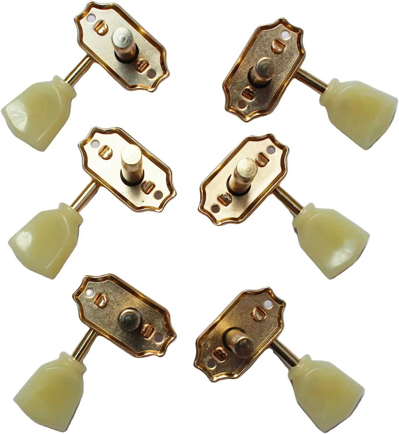 Wilkinson Guitar Locking Tuners One Set 3Lx3R Lock String Tuning Key for Electric Guitars 