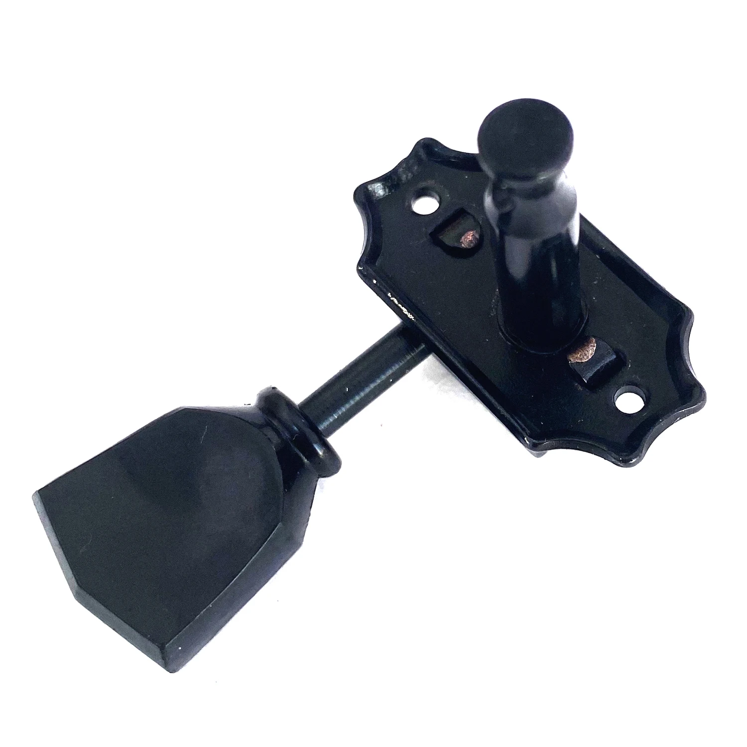 Wilkinson Deluxe 3L 3R Guitar Machine Head Tuner BK with aged tombstone buttons from korea